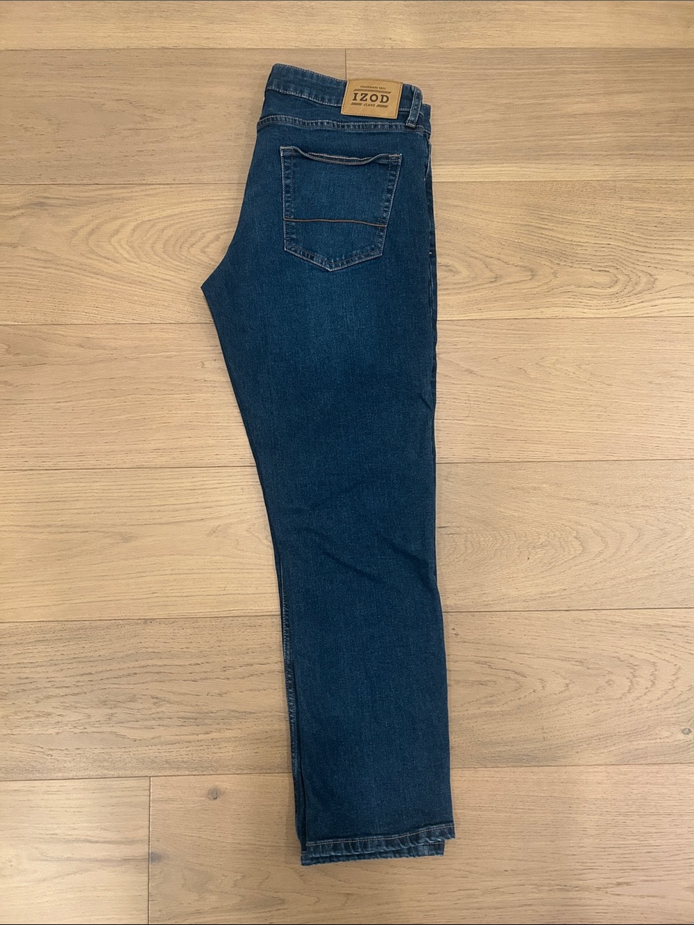 Izod Men’s Dark Indigo Slim Straight Jeans